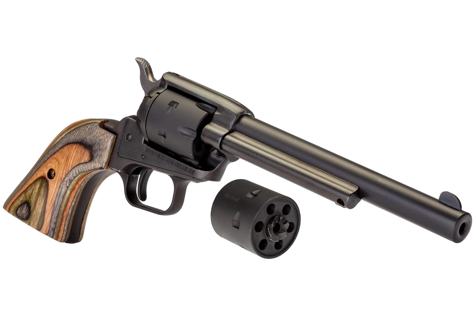Heritage Firearms Rough Rider .22 LR 6.5" Barrel 6-Rounds Camo Laminate Grips - Image 3
